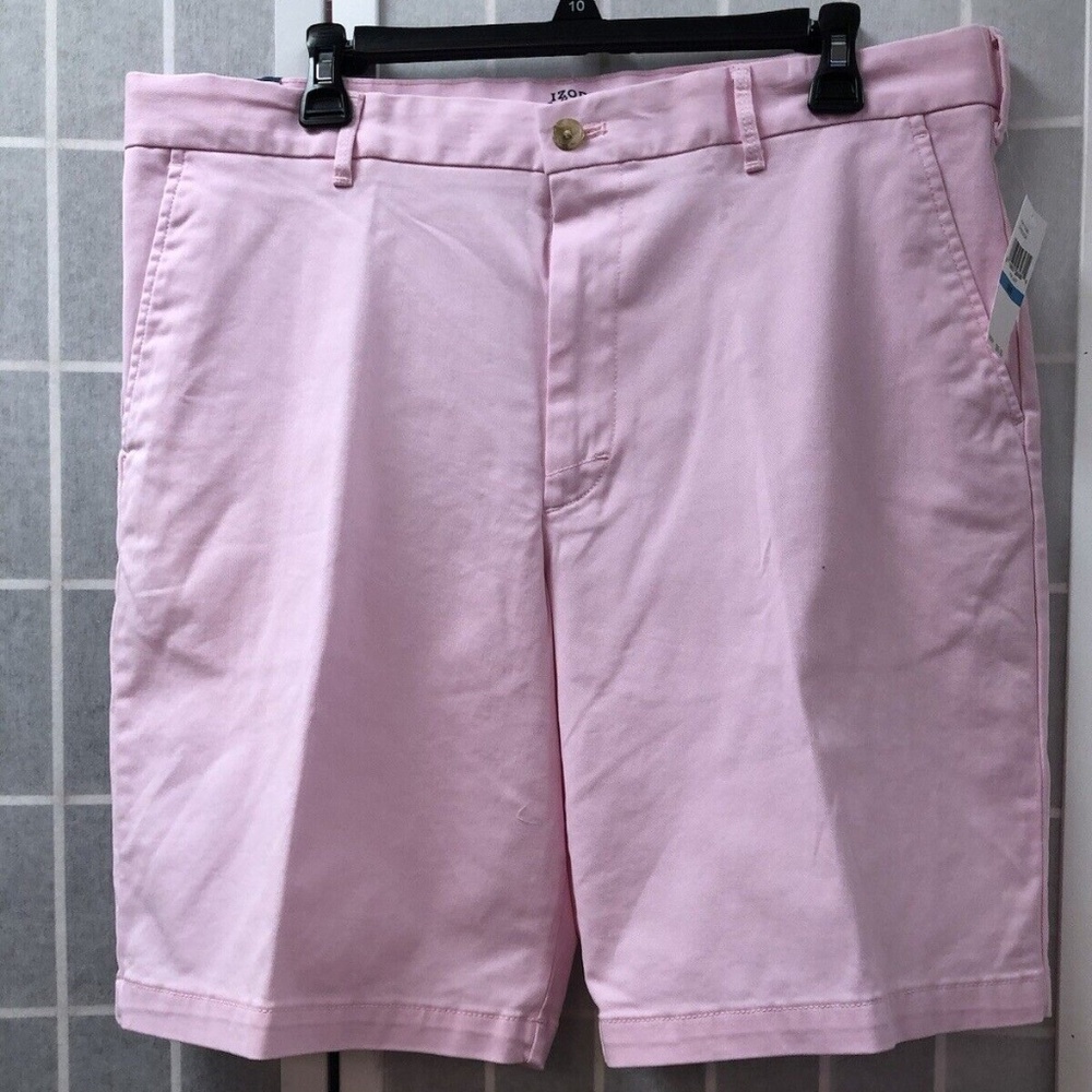 Izod Saltwater,Men Shores,Made in Bangladesh,size 36, pink,New garment,stretch.! - Picture 2 of 6